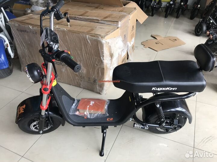 Электроскутер Kugoo Kirin C3 1000W 48V15Ah