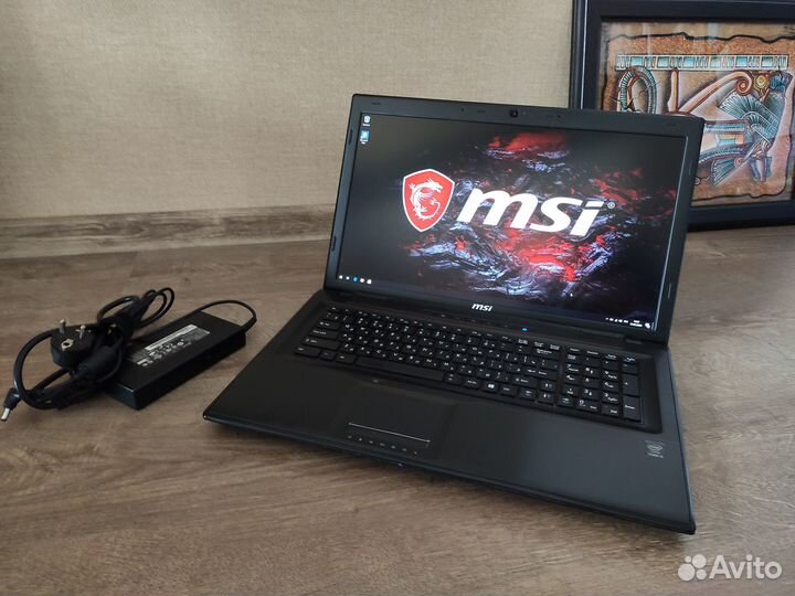 Мощный MSI 17.3/Core i7/8Gb/SSD+HDD/GTX