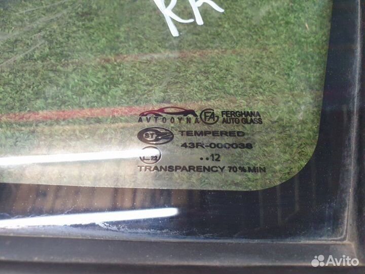 Стекло кузовное глухое заднее правое Daewoo Nexia