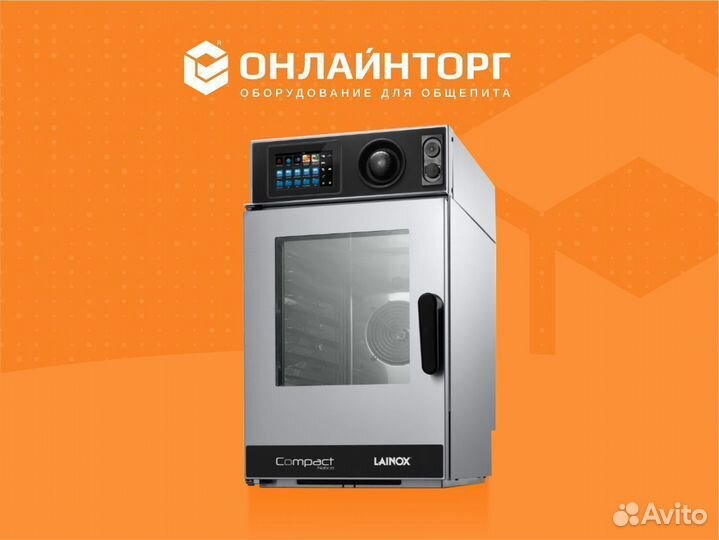 Пароконвектомат lainox sapiens compact coes061R+il