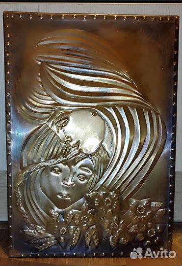 Чеканка панно СССР 