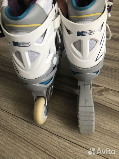 Ролики для девочки Re:action 6size раздвижные бу