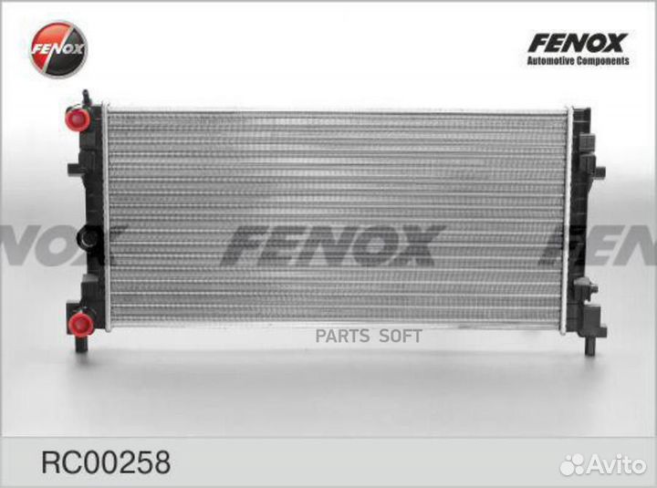 Fenox RC00258 Радиатор охлаждения Audi A1 10, VW P