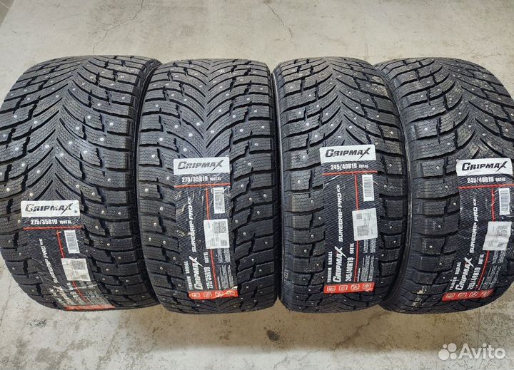 Gripmax SureGrip Pro Ice 245/40 R19 и 275/35 R19 100T