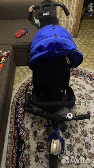 Трехколесный велосипед коляска