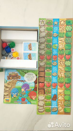 Настольная игра гонки ежиков