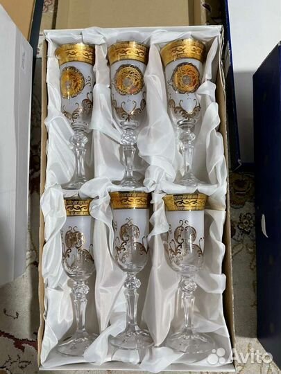 Хрустальные бокалы