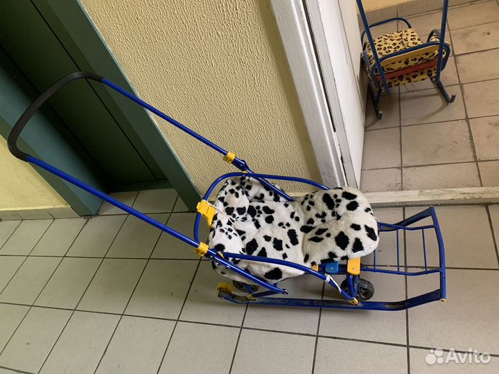 Детские санки с колесами