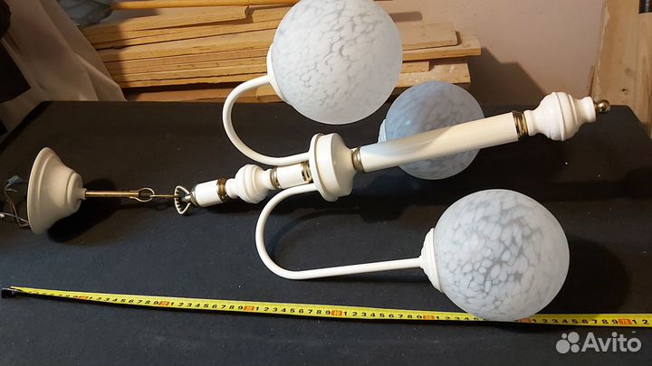 Люстра потолочная бу