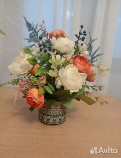 Искусственные цветы для декора