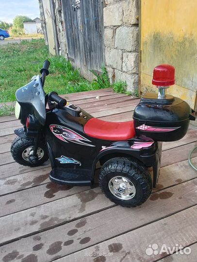 Детский электромотоцикл бу
