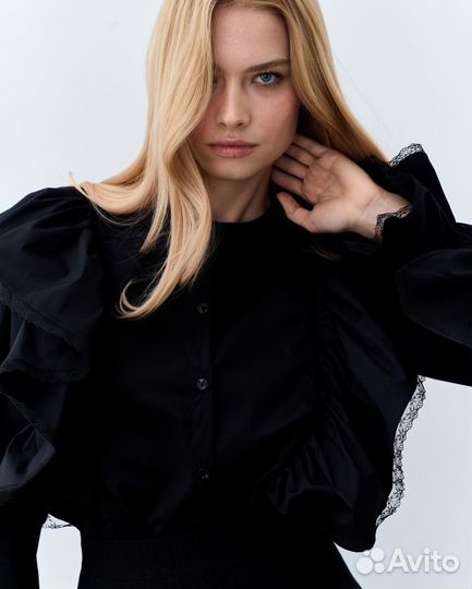 Платье с баской fabrik atelier