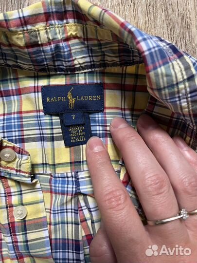 Рубашка на мальчика polo ralph lauren