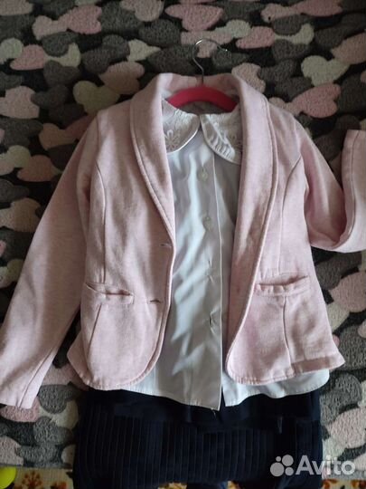 Жакет для девочки 128