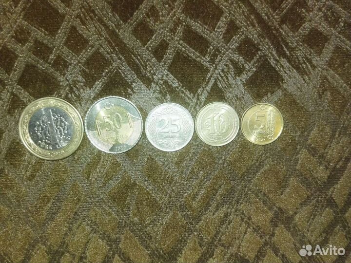 Монеты турции