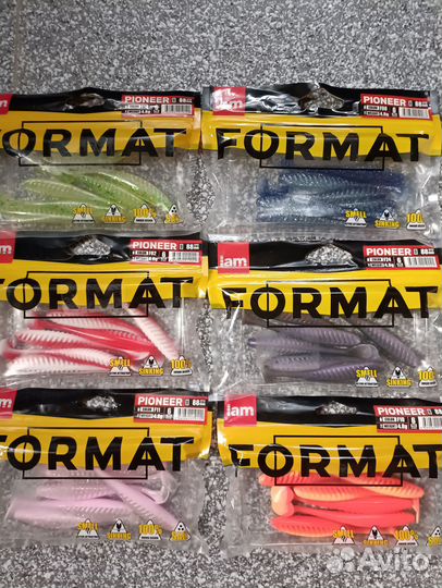 Силиконовые приманки Relax, Lj, Atack, Akkoi, Iam