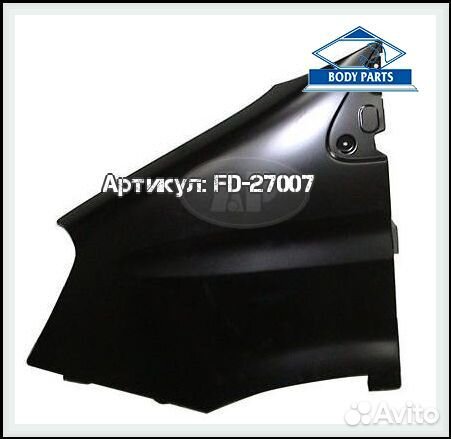 Крыло переднее левое Iveco Daily 4 поколение