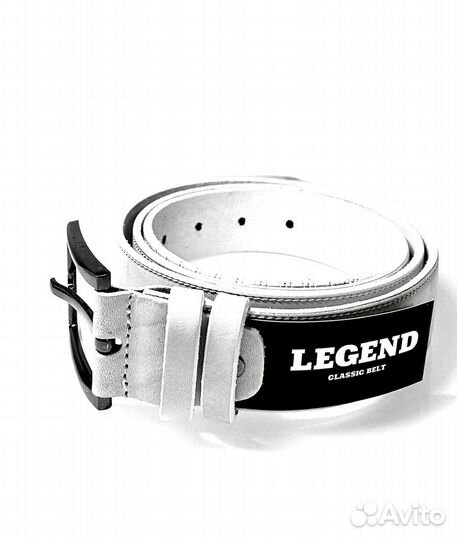 Мужской кожаный ремень