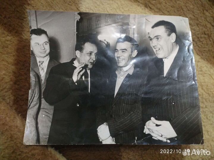 Фотографии с автографами