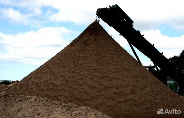 Песок намывной качественный