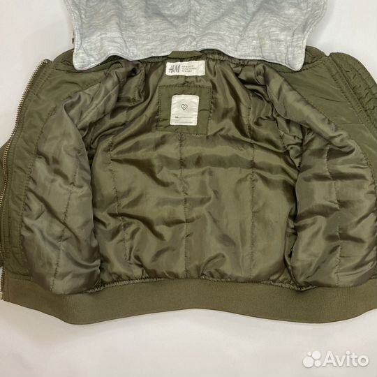 Куртка бомбер для девочки 92-98 H&M