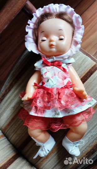 Кукла СССР Анечка пеленашка Кругозор