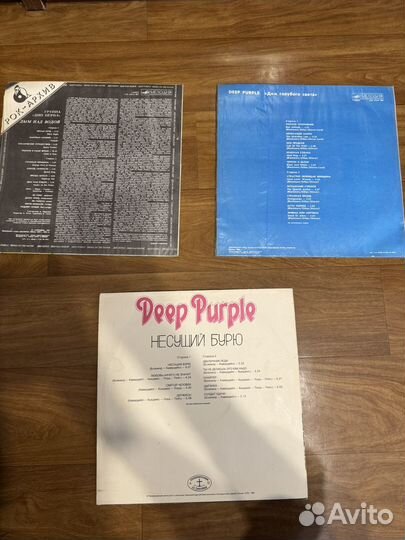 Пластинки Deep purple