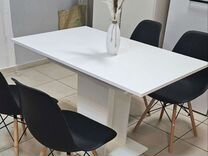 Комплект стол раздвижной со стульями