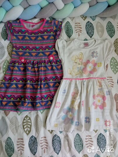 Пакет вещей для девочки, размер 92-98