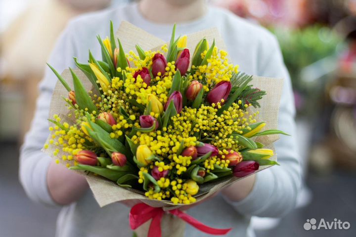 Букеты к 8 марта