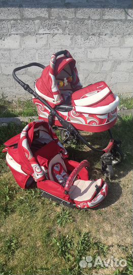 Коляска Авео Riko, 2 в 1, б/у
