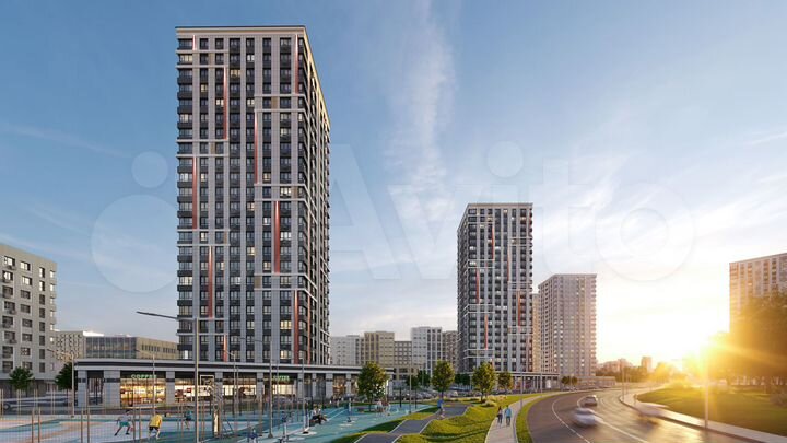 1-к. квартира, 45,8 м², 8/13 эт.