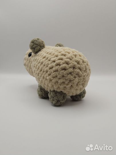 Игрушка ручной работы (капибара)
