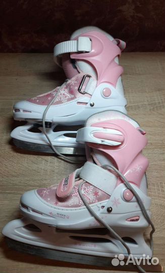 Коньки детские раздвижные 30 33