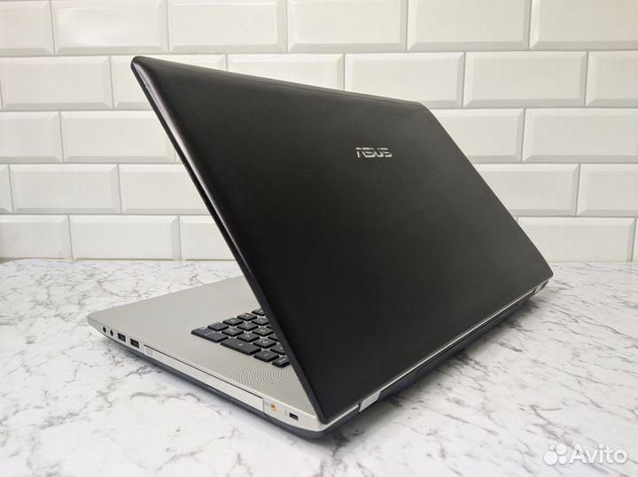 Ноутбук Asus N76VZ 17.3 Core i7+SSD+HDD+GT740