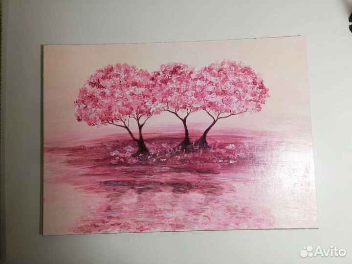 Картина Сакура Авторская