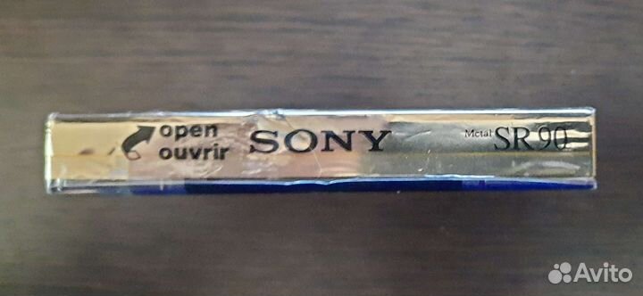 Аудиокассеты новые запечатанные Sony Metal SR90