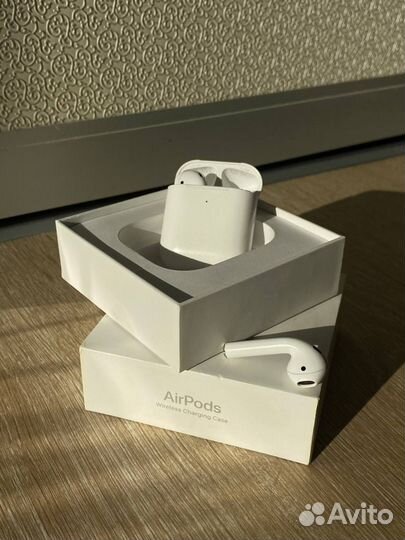 Беспроводные наушники apple airpods 2