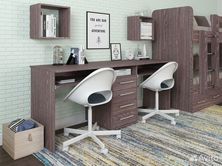 Письменный стол для двоих Лаворо