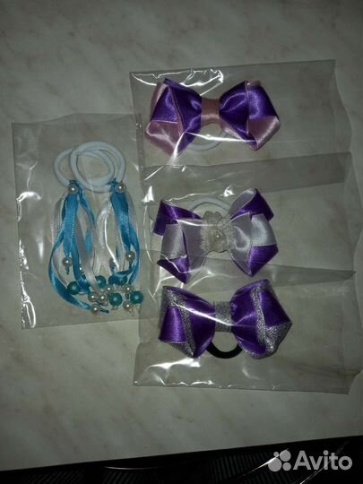 Резинки для волос ручной работы