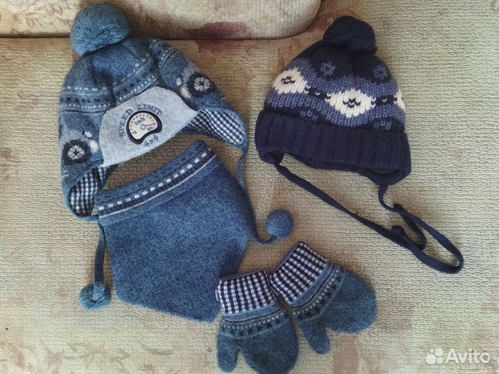 Шапки на мальчика