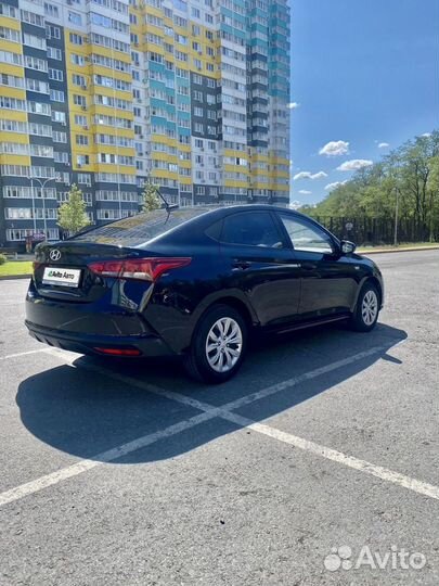 Hyundai Solaris 1.6 AT, 2021, 50 000 км