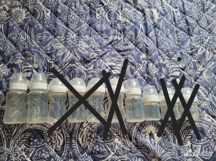 Бутылки philips avent, medela calma,контейнеры