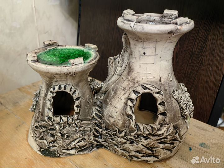 Замок для аквариума