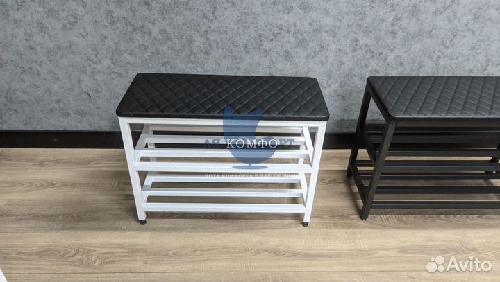 Обувница в прихожую лофт