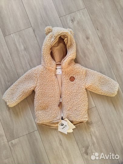 Куртка пушистая овечка букле 80
