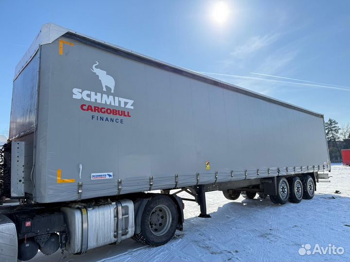 Полуприцеп шторный Schmitz Cargobull S01, 2007
