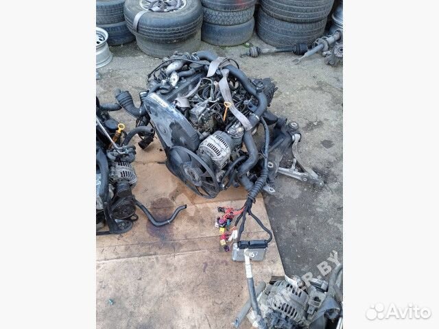 AHU Двигатель к Audi A4, 1999 г. 1.9 л, МКПП