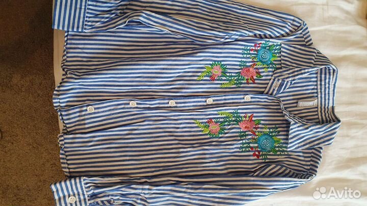 Рубашка для девочки р.122