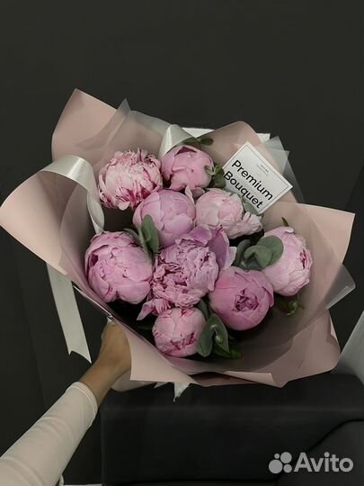 Букет пионы доставка